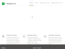 Tablet Screenshot of inasralla.com